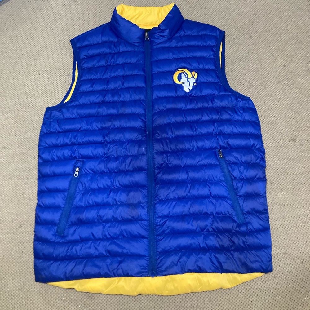 NFL Los Angeles rams vest large
